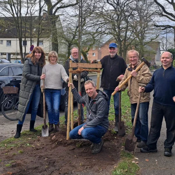 Vierte Baumpflanzaktion in Ellerau