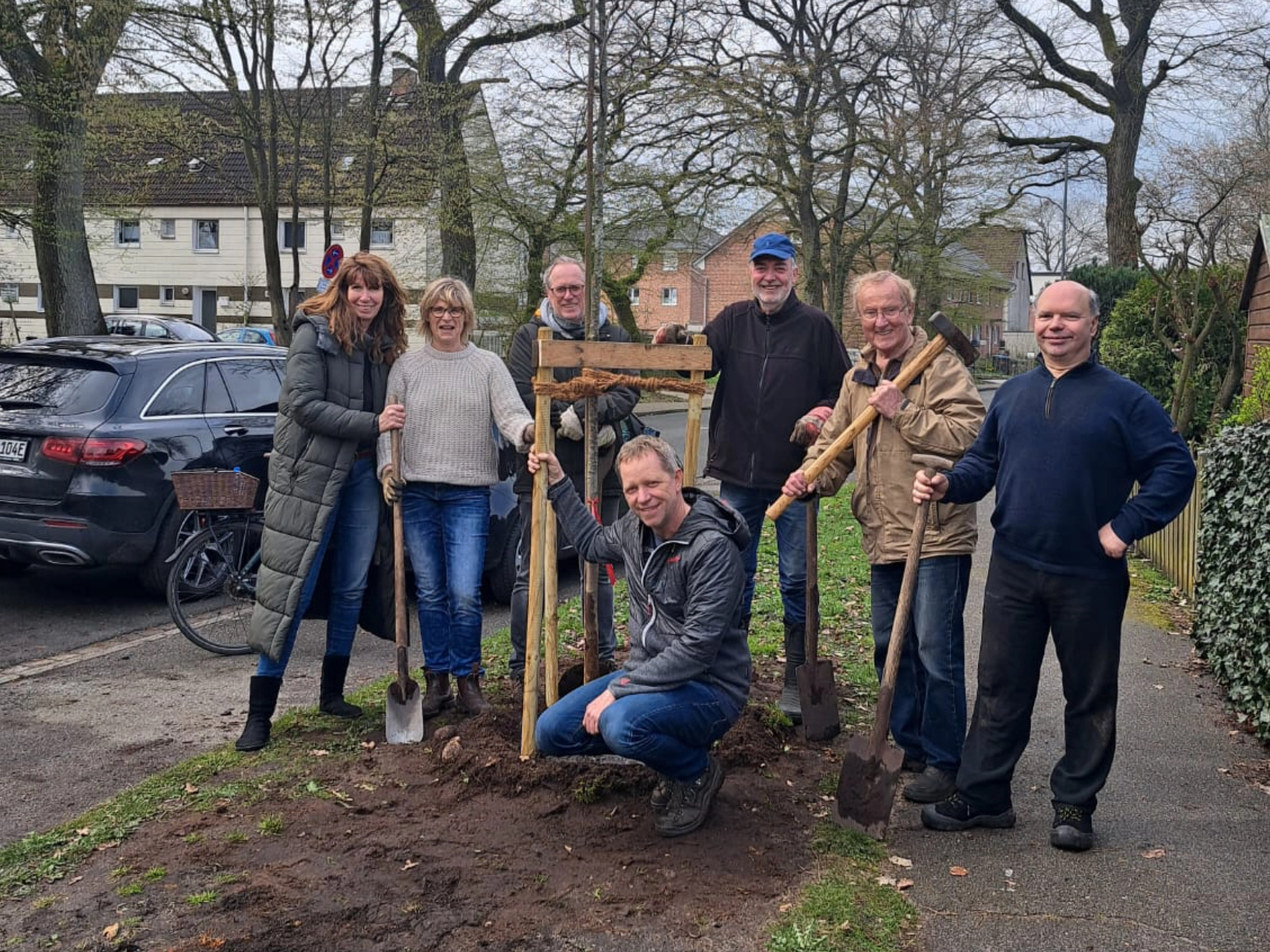 Vierte Baumpflanzaktion in Ellerau